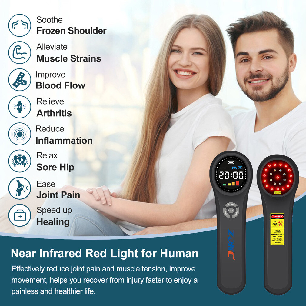 1760mW Class 3b/4 Cold Laser Therapy for Pain Relief Low Level Treatment Device