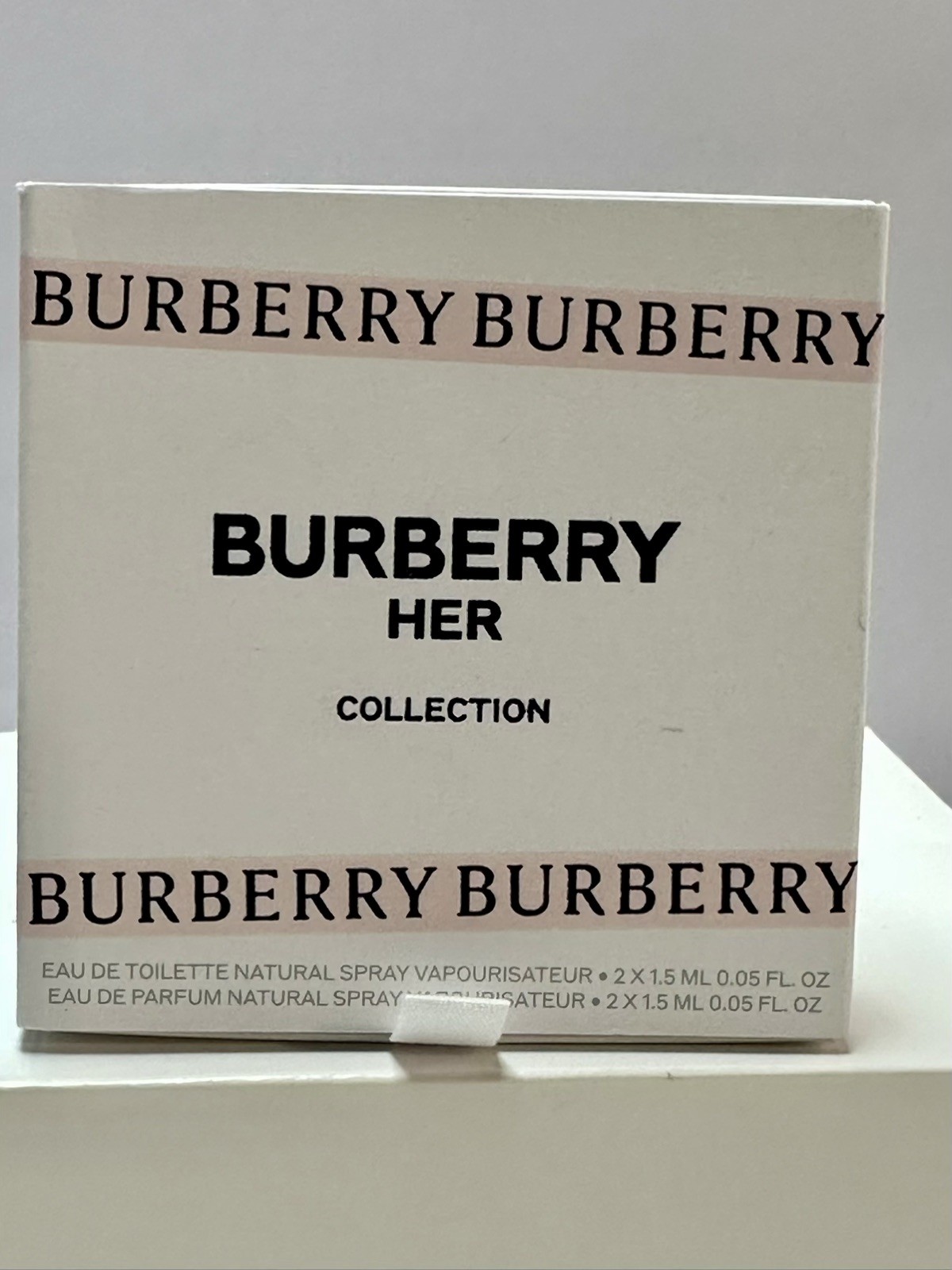 Burberry Her 4pc Vials Gift Set Her EDP&EDT, Her Elixir & Her London Dream 4X1.5