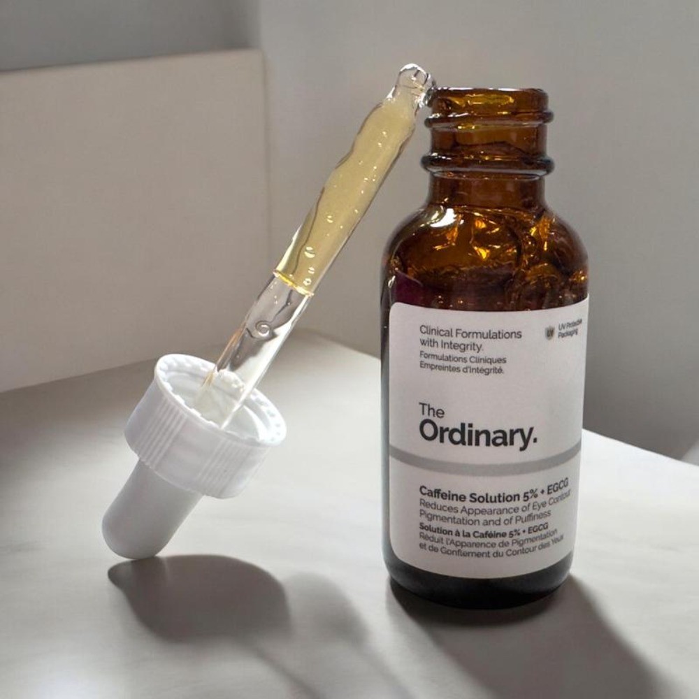 The Ordinary Caffeine Solution 5% +EGCG Depuffing Eye Serum for Dark Circles 1oz