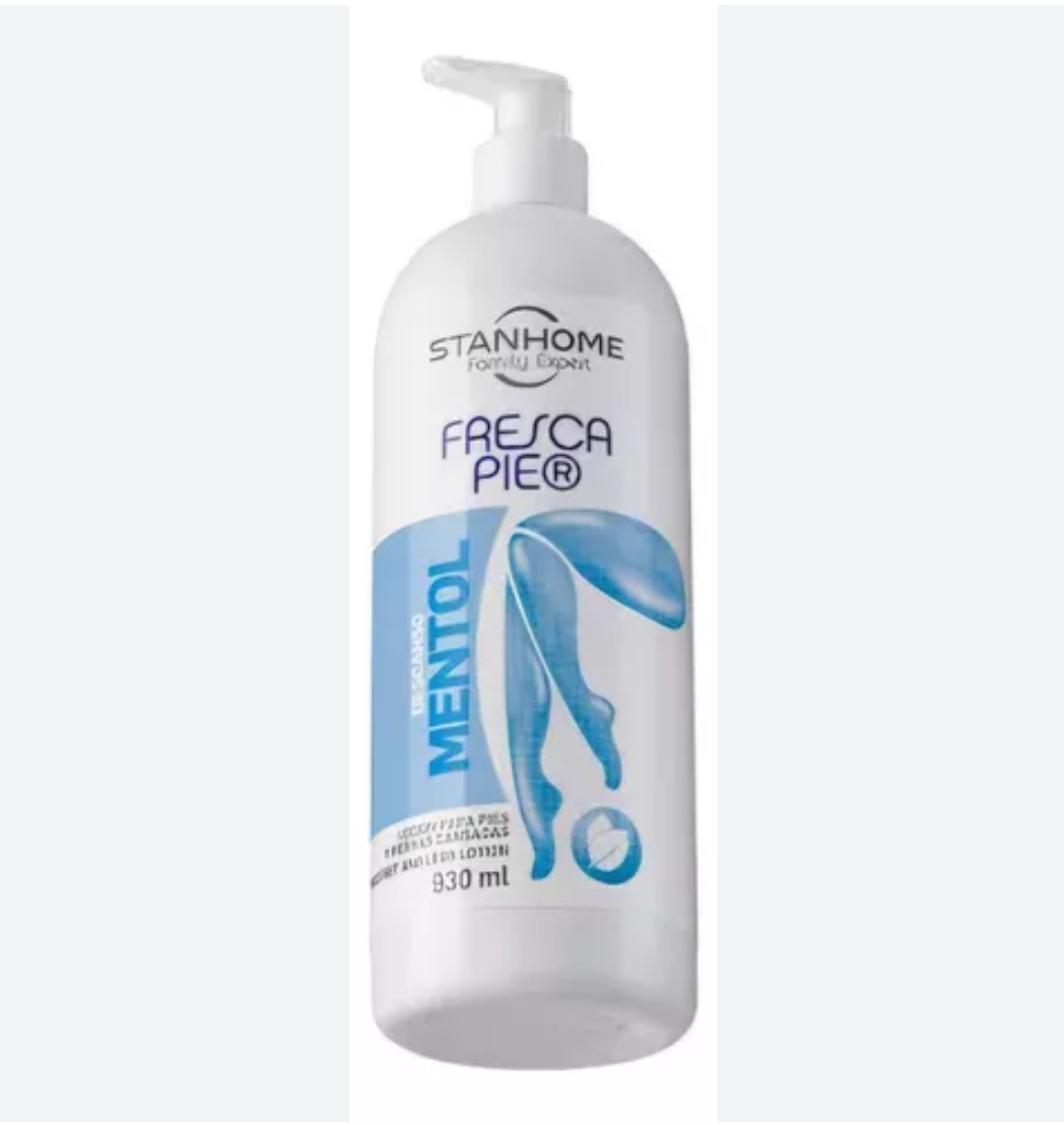 STANHOME FRESCA PIE FEET CARE MENTHOL TIRED FEET AND LEGS LOTION 930 ml.NEW!