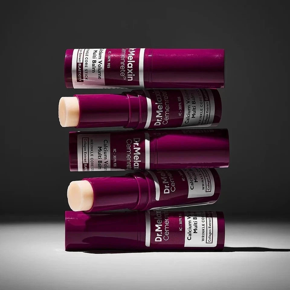 3x Dr.Melaxin Cemenrete Calcium Volume Multi Balm Wrinkle Core Stick K-beauty 9g