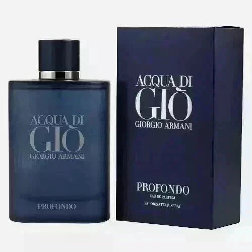Acqua Di Gio Profondo by Giorgio Armani 3.4 oz Parfum Cologne for Men New In Box