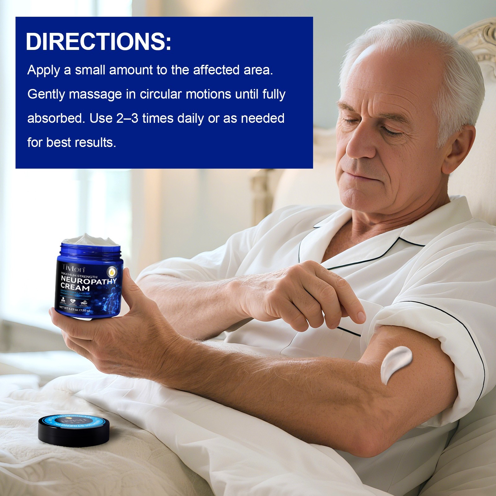 Neuropathy Relief Cream, Neuropathy Pain Relief for Feet, Legs & Hands – Soothin