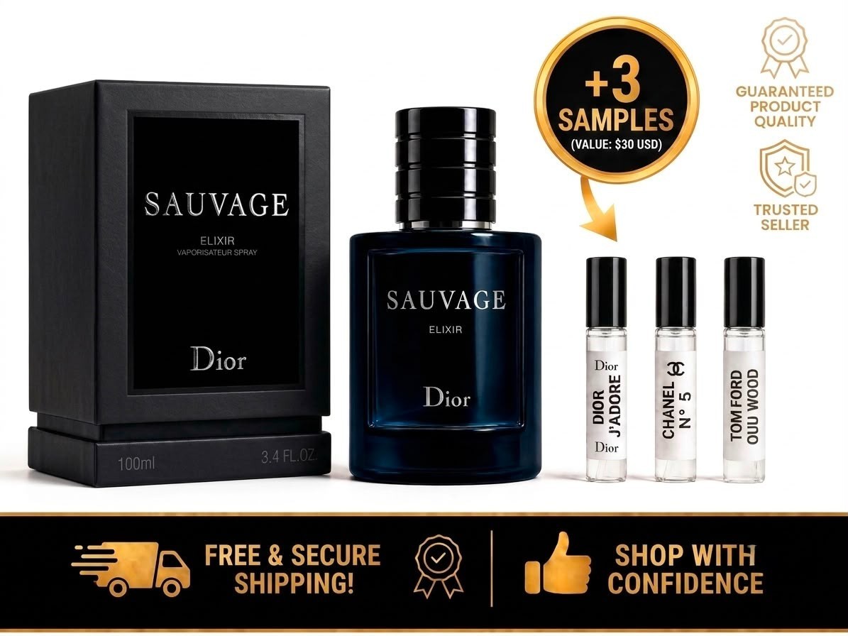 Dior Sauvage Elixir Men’s Fragrance 3.4 oz / 100 ml Spray New In Box