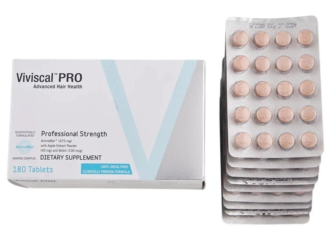 VIVISCAL PRO – Professional Hair Growth Tablets 180 Exp. 08/2027 (INTL)