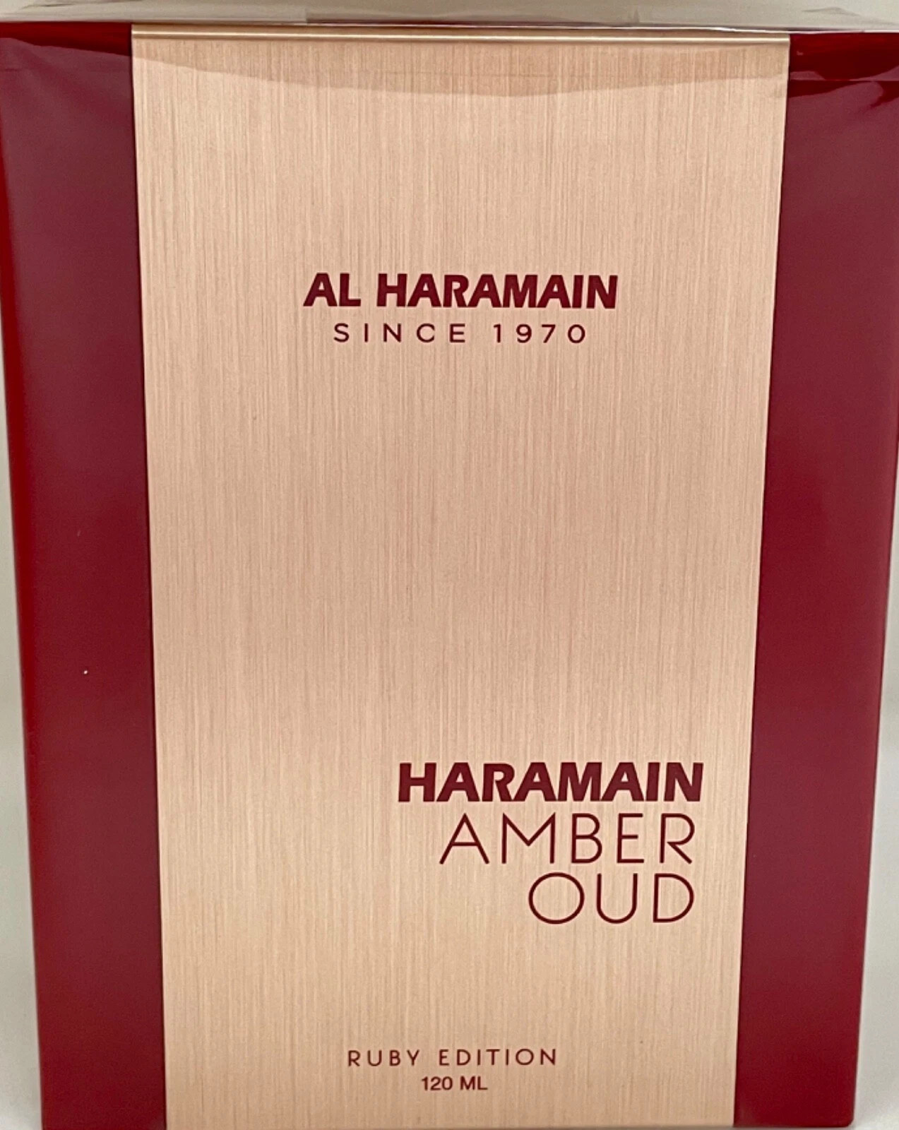 Al Haramain Amber Oud Ruby Edition Eau de Parfum Unisex 200ml/6.8oz Spray, NEW!