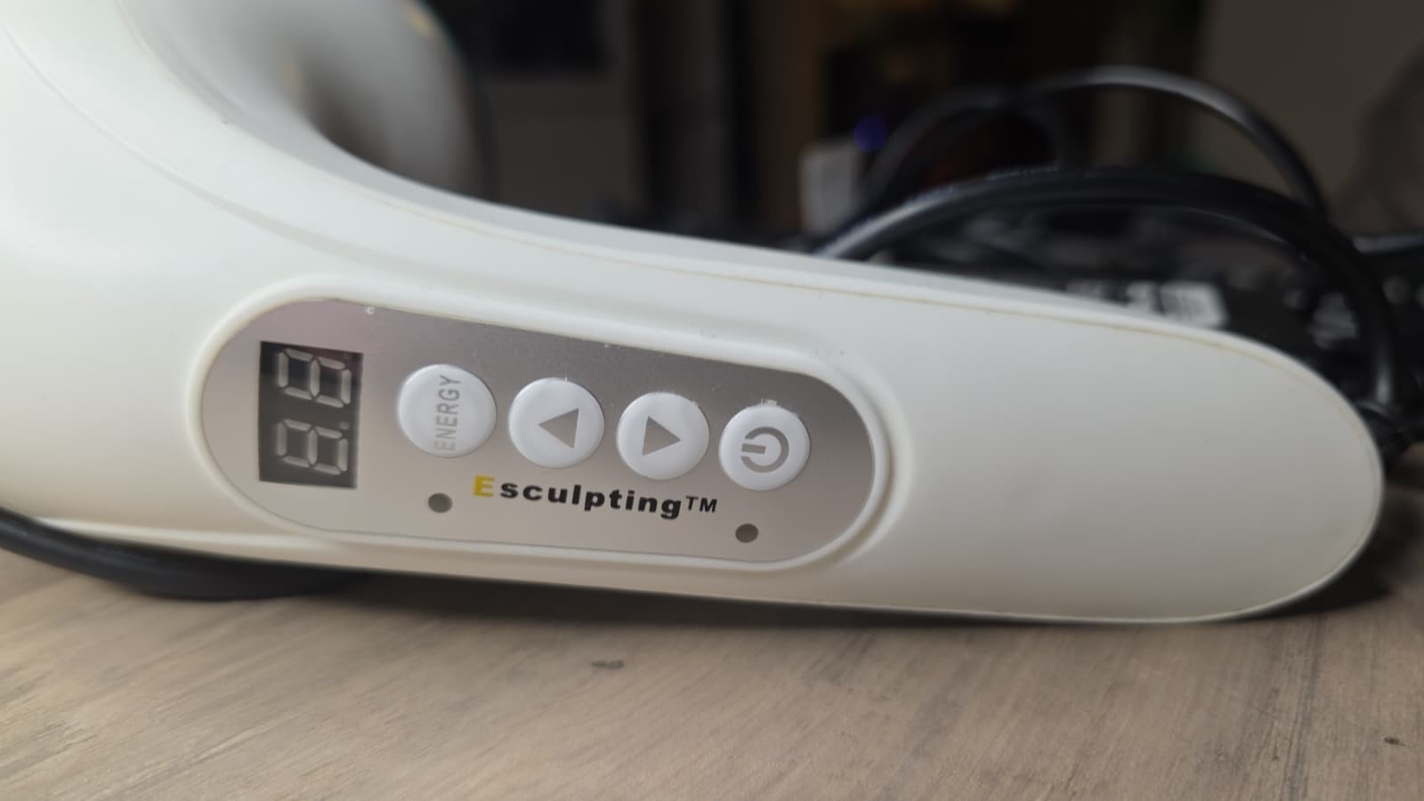 Radio Frequency Induced Heat-Palm NRG Cellulite Body Device (USED)