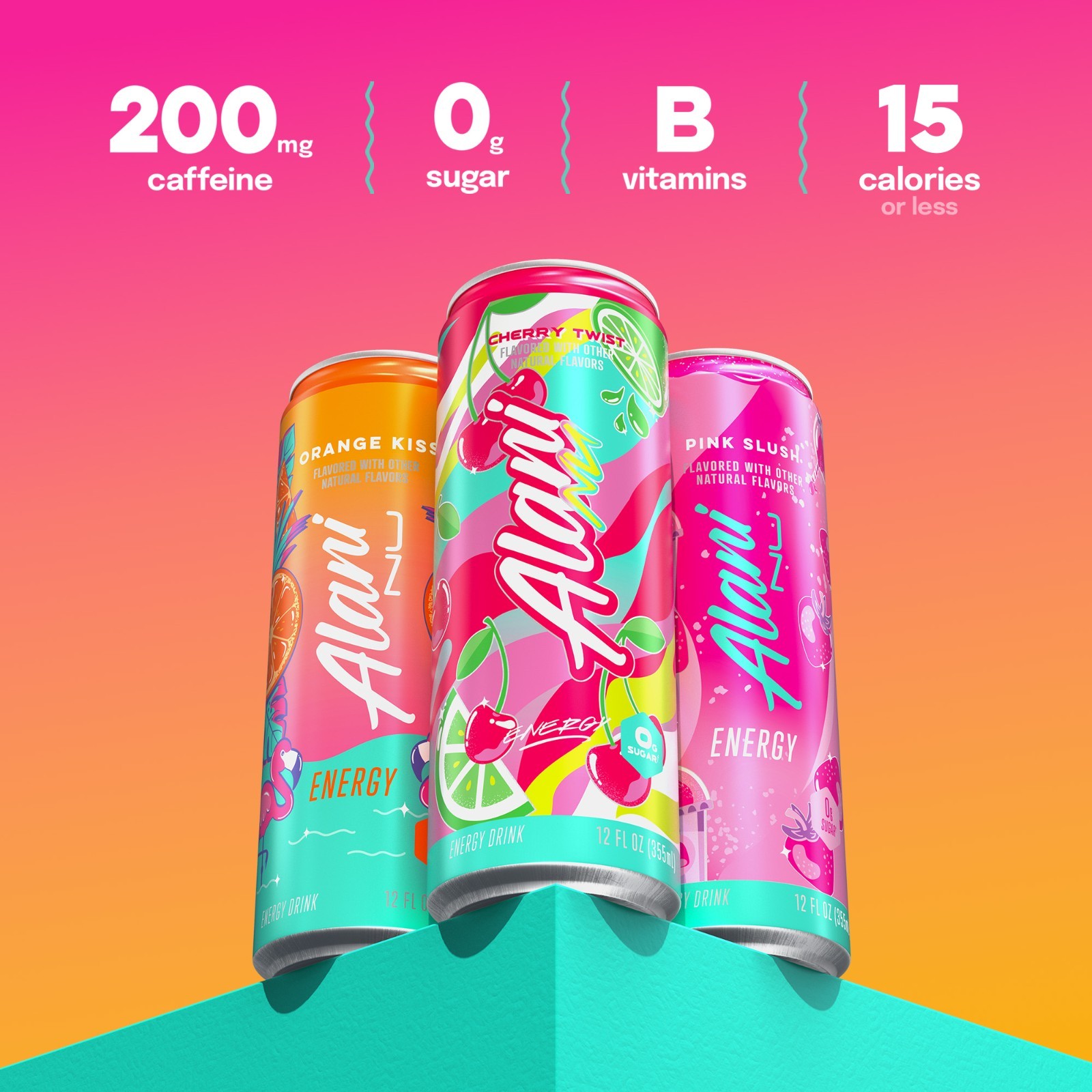 (12 Pack) Alani Nu Sugar Free Energy Drink Variety Pack 12 fl oz Cans