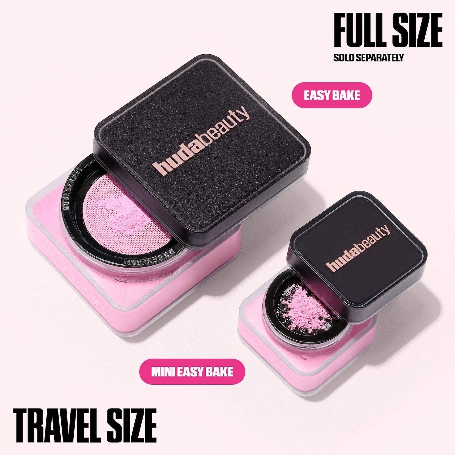 Authentic HUDA BEAUTY Mini Easy Bake Loose Baking Setting Powder,7 SHADES,6 g