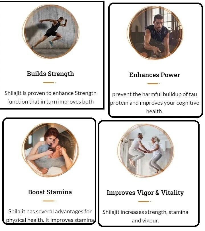 Himalayan Premium Pure Shilajit Certified Cap (60 Caps) IMPROVES VIGOR-VITALITY