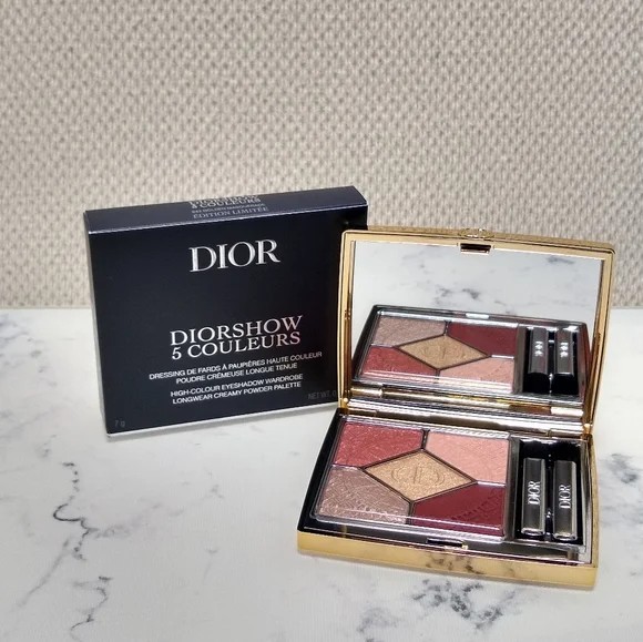 Dior Diorshow Eyeshadow 5 Couleurs Couture Limited Edition 643 Golden Masquerade