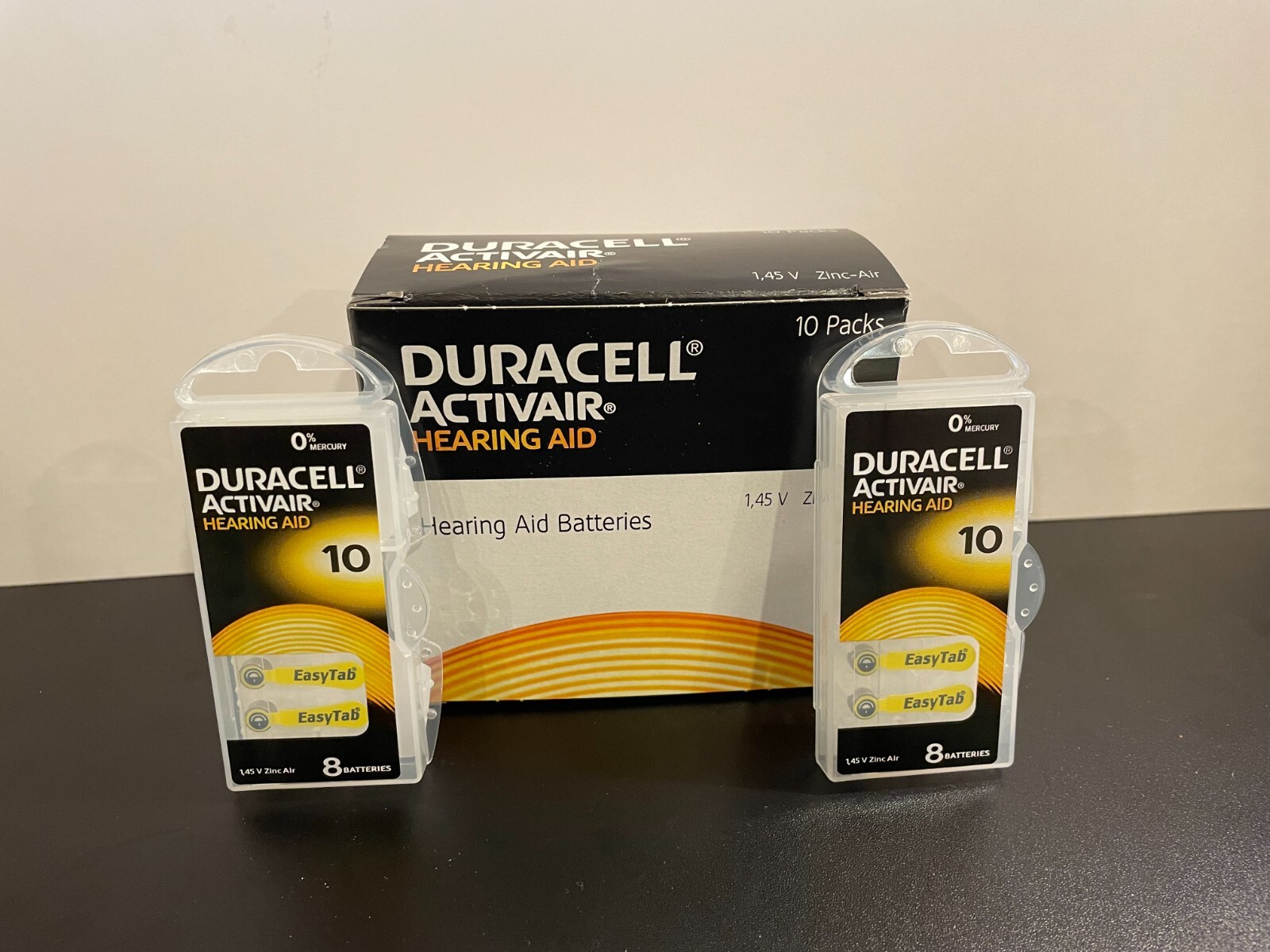 Fresh New Duracell Hearing Aid Batteries Size 10 – Fast shipping Exp-July 2028