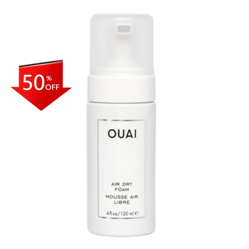 OUAI Air Dry Foam – 4 fl oz – Ulta Beauty: Beachy Waves, Shine Enhancing