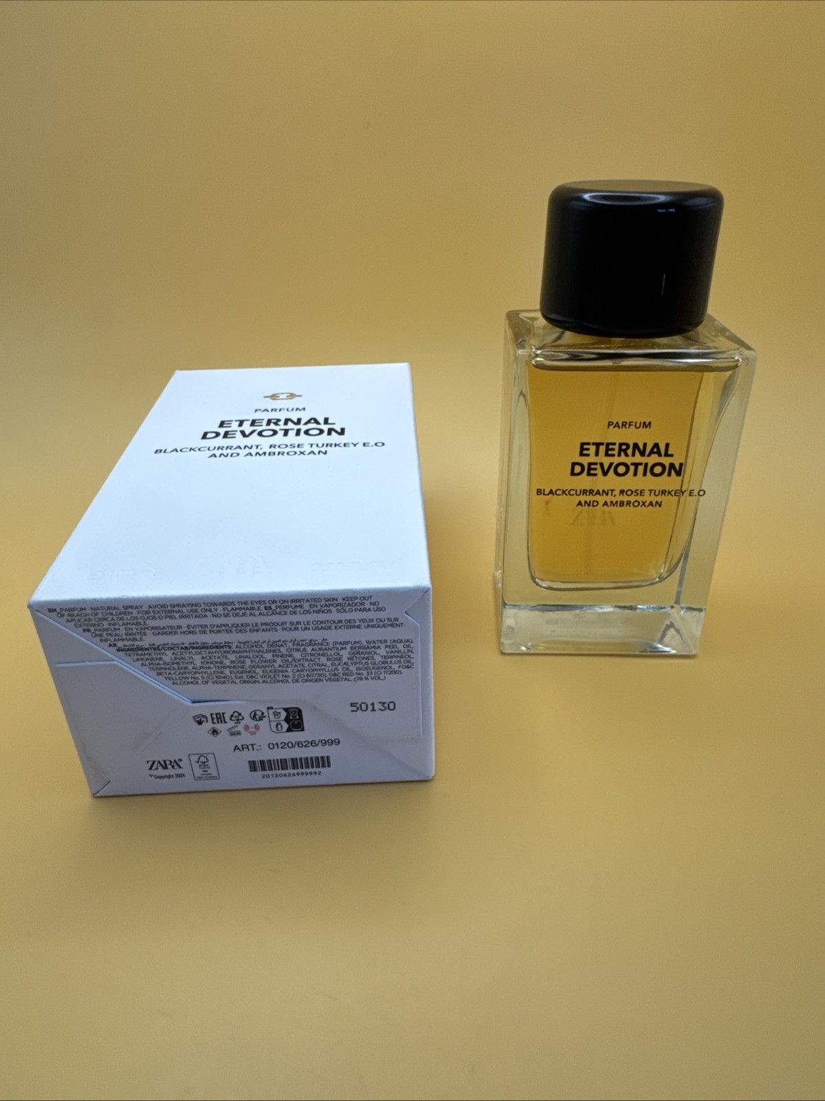 ZARA Eternal Devotion for Women 3.38 oz (100ml) Parfum Spray RETAIL BOX