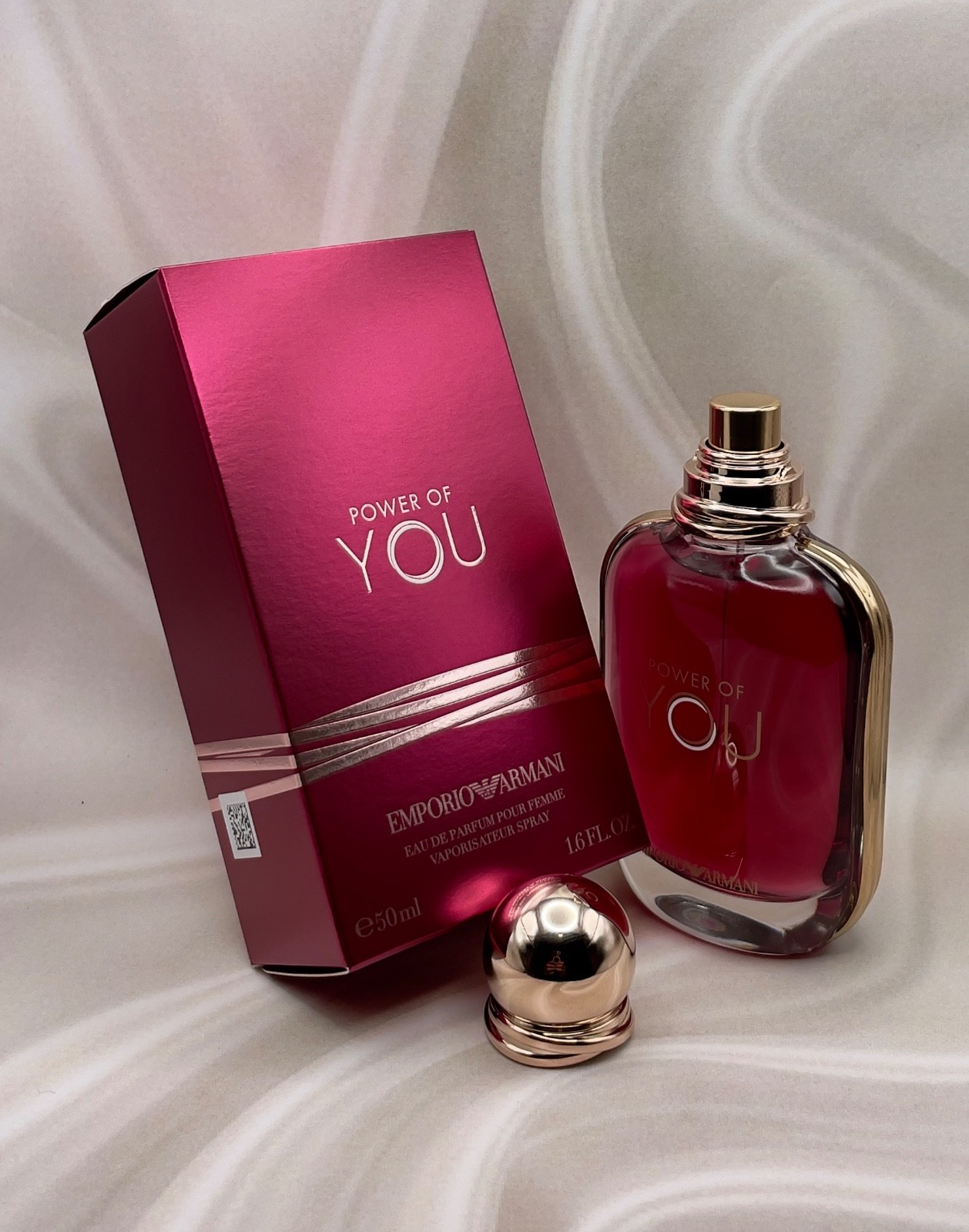 EMPORIO ARMANI POWER OF YOU EDP SPRAY POUR FEMME 50 ML NEW.