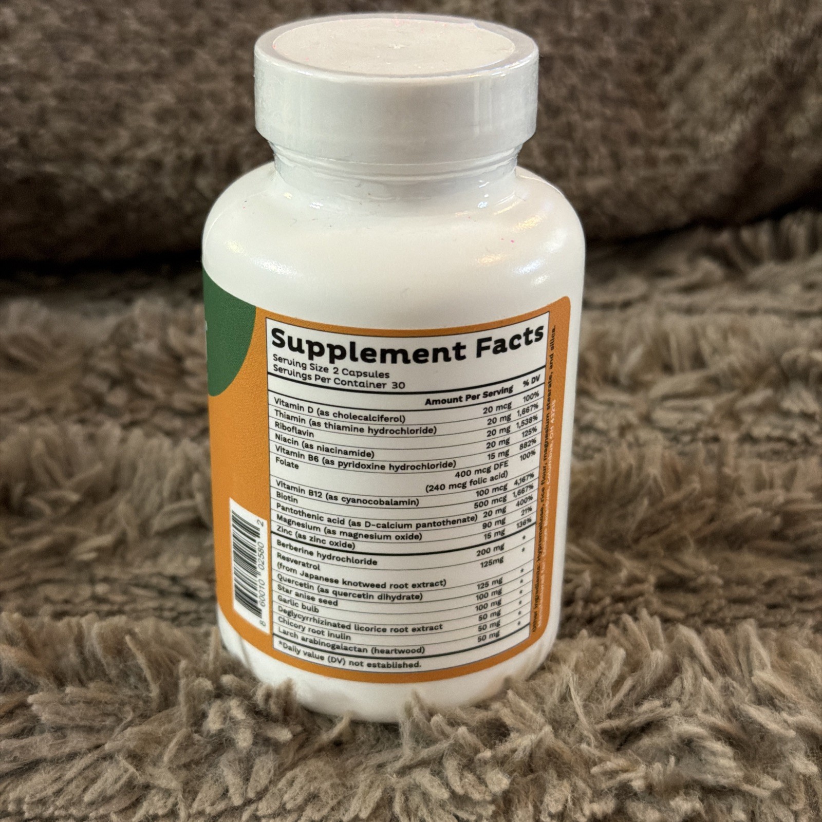 Emma by Enclave BioActives Gut Relief Capsules 60ct Digestive Support 06/27