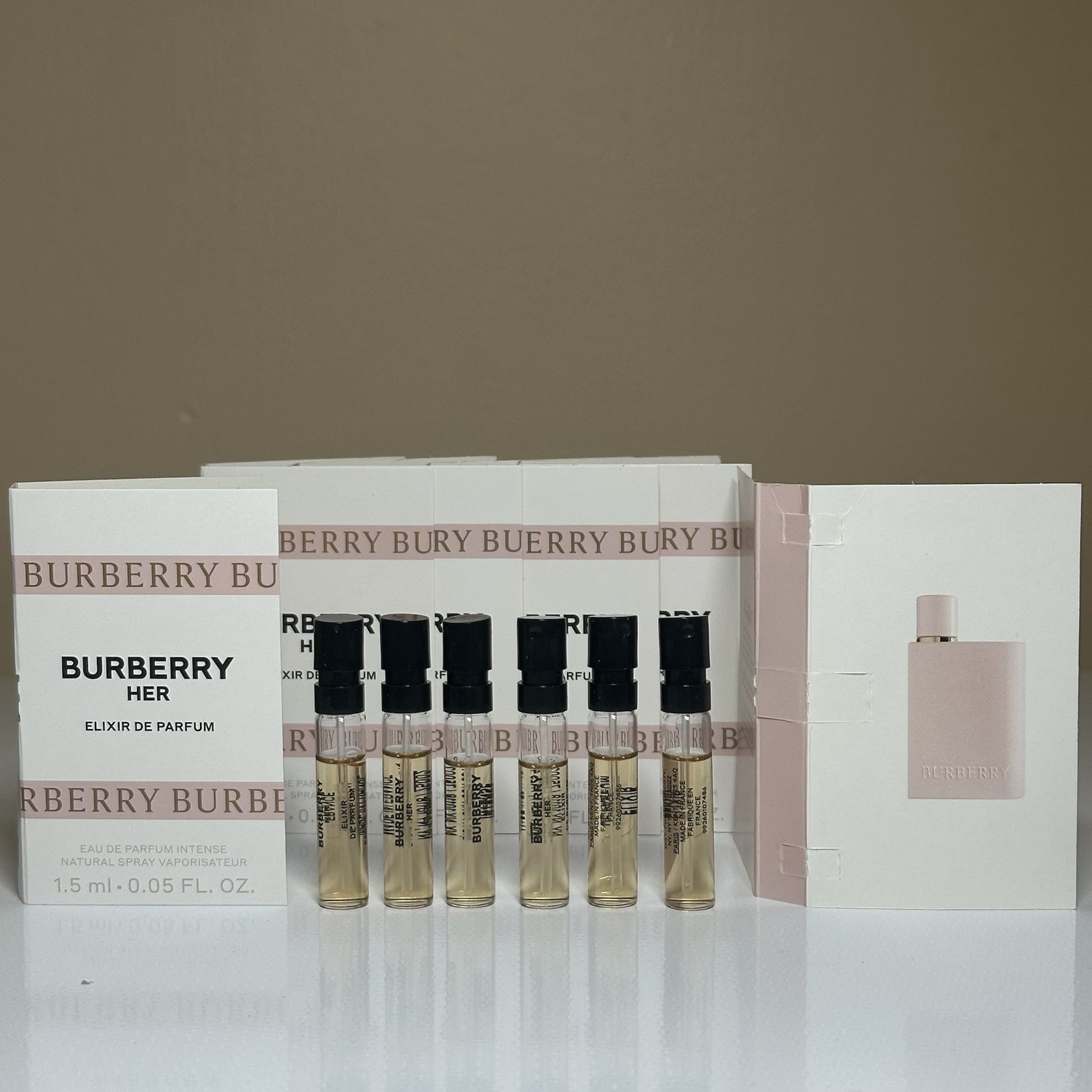 6 Burberry Her 1.5ml Women’s Elixir de Parfume