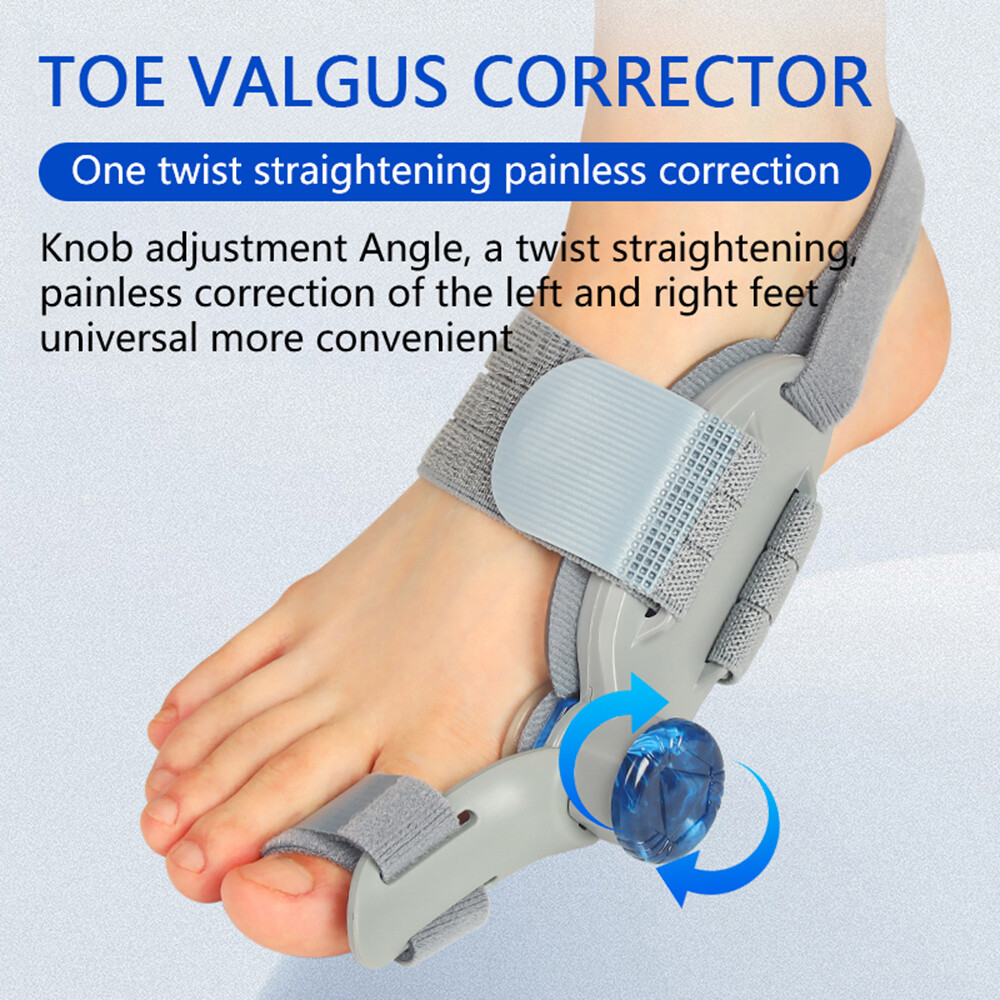 2PCS Bunion Fix Toe Valgus Corrector Big Toe Straightener for Men & Women 1Pair