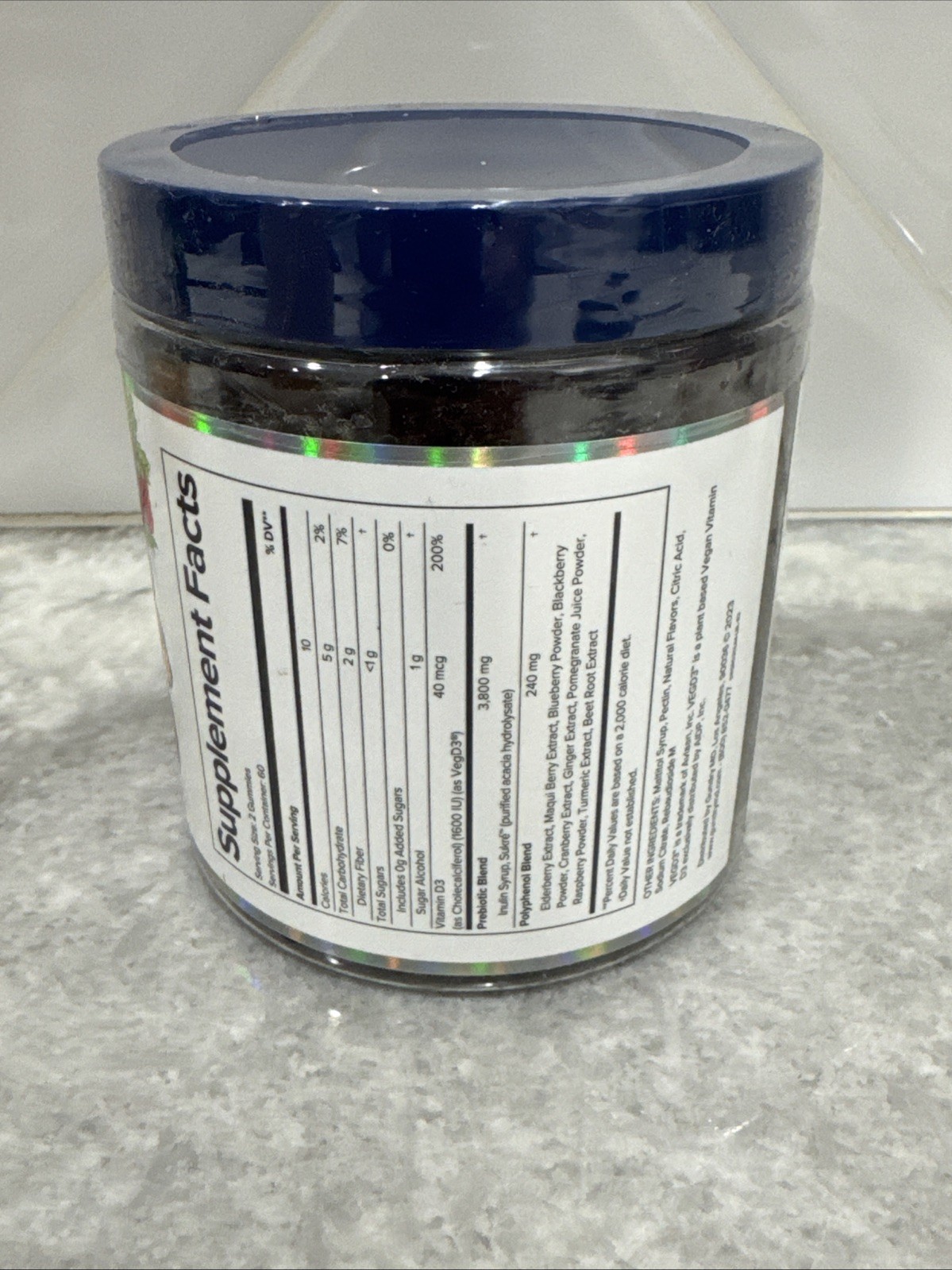 Gundry Mighty Reds Dietary Supplement Gummies 120 Gummies Count Berry Flavor