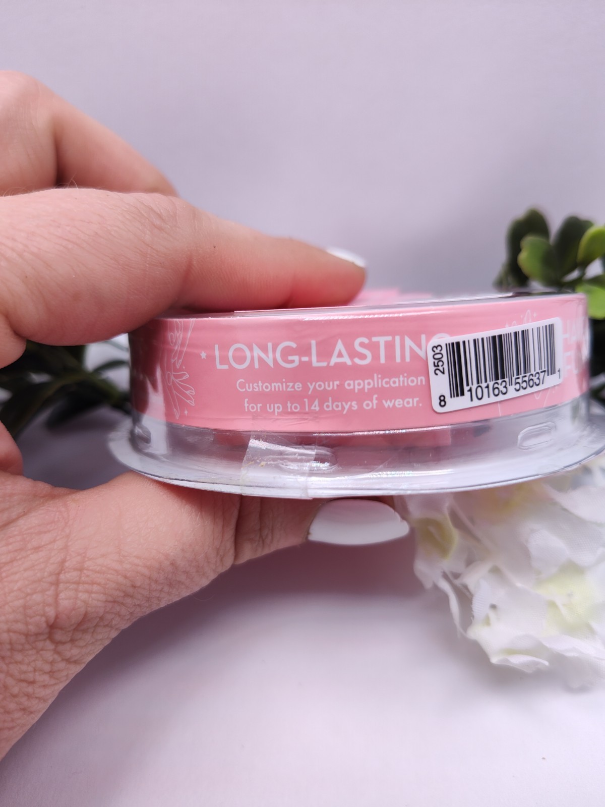 Olive & June press on nails Almond Medium Blush Aura 14day See Pictures Of Pckg