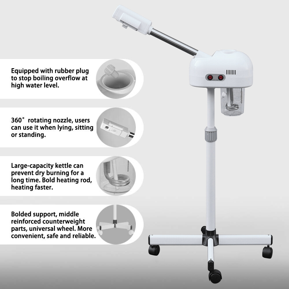 Pro Facial Steamer-Ozone Therapy Face Steam Machine For Beauty Salon SPA SALE US