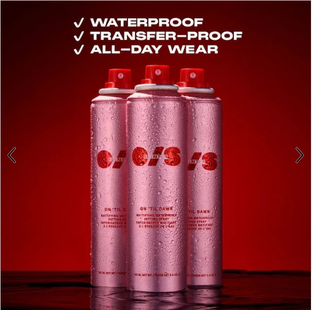 ONE/SIZE On ‘Til Dawn Mattifying Waterproof Setting Spray, 3.4 oz