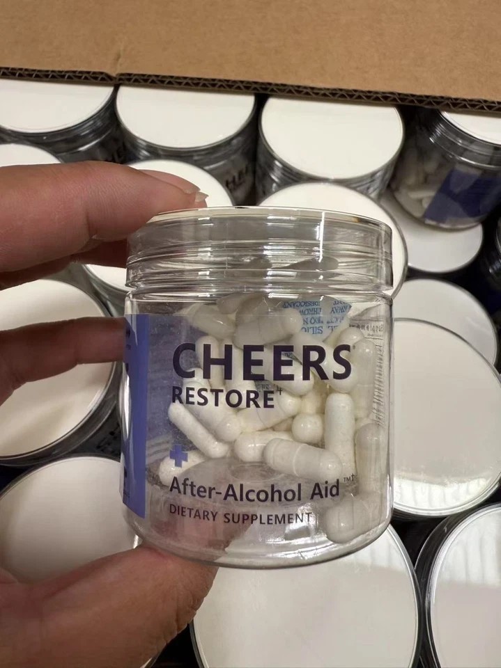 Cheers Restore | Supplement with DHM + L-Cysteine | Feel Better after Drinking