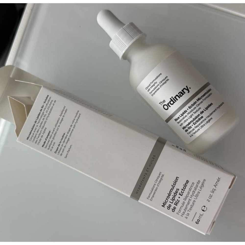 The Ordinary Authentic Rice Lipids + Ectoin Microemulsion Moisturizer 2oz/60ml