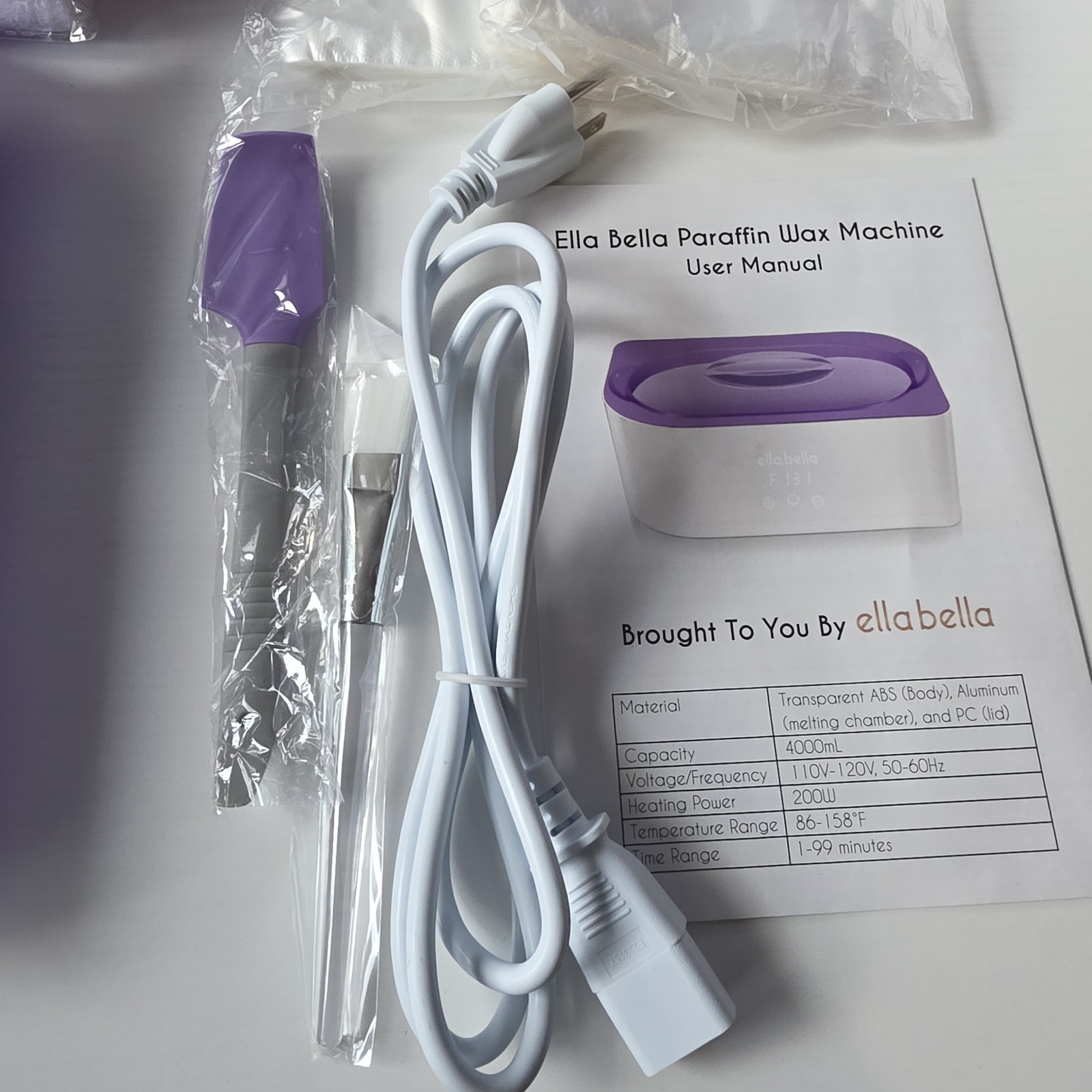 New Ellabella Paraffin Wax Machine – Hand & Foot Spa Therapy Treatment