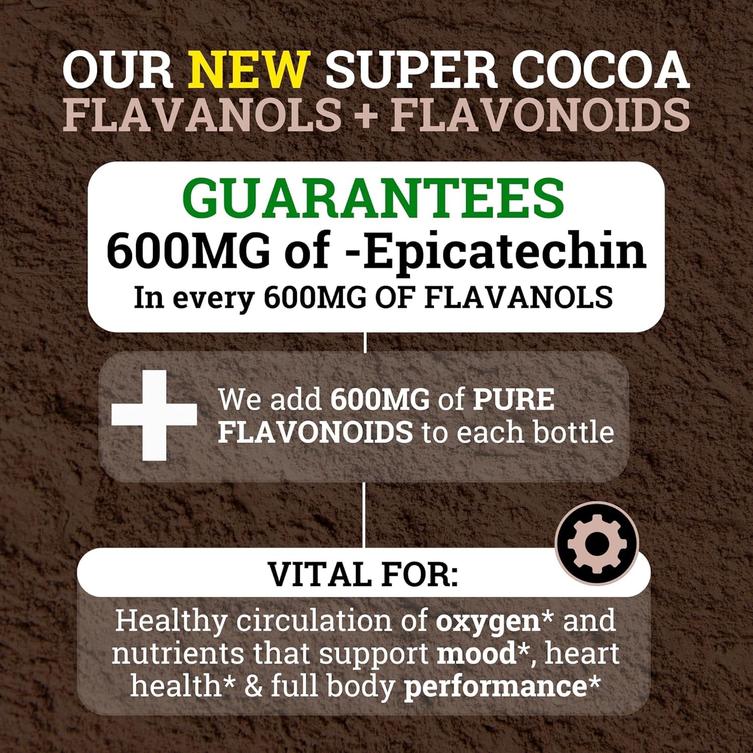 2 Pcs Black Forest High Flavanol Cocoa Powder and Flavonoids Supplements 1200mg