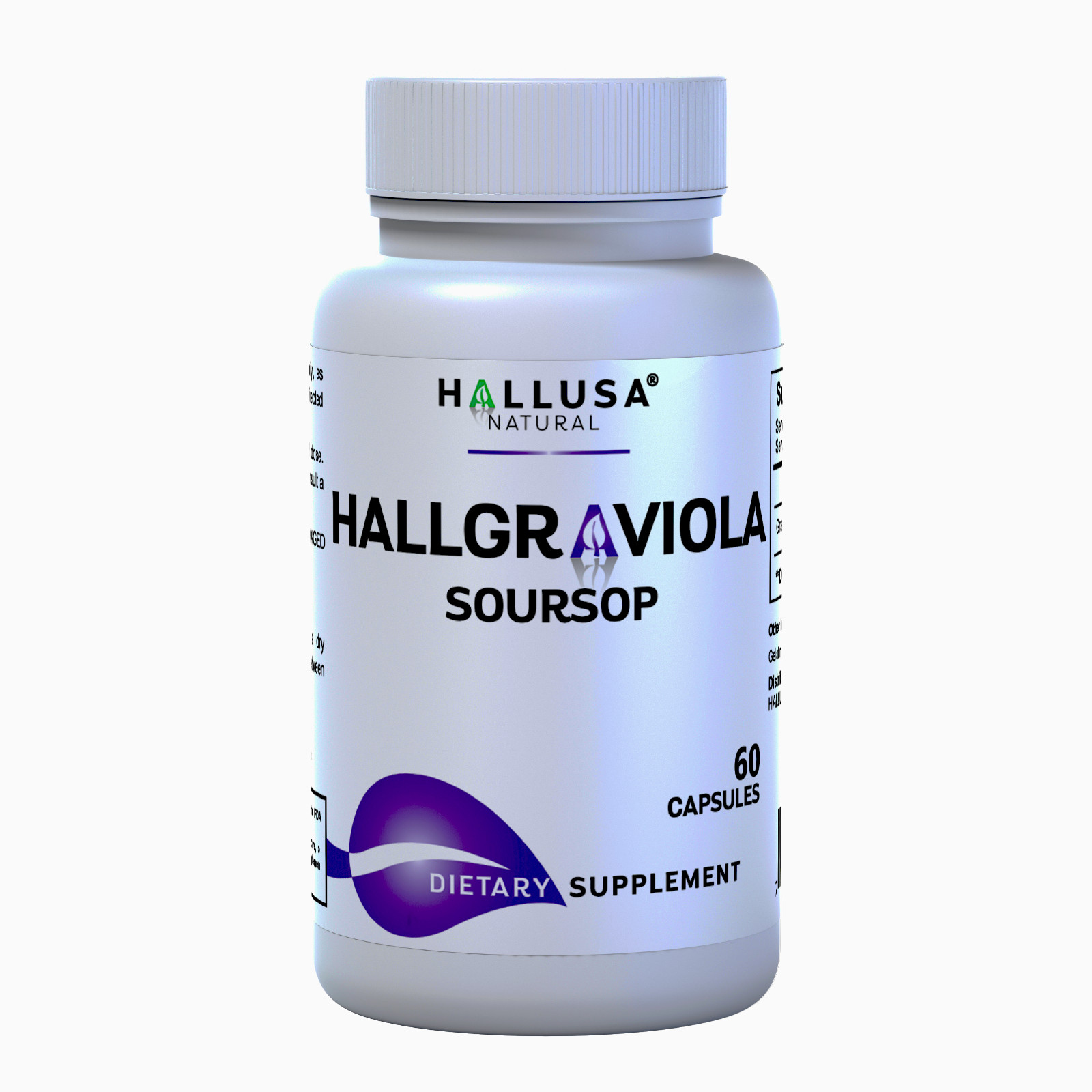 GRAVIOLA Soursop – Immune Support & Antioxidant – Cellular Health – 60 Caps