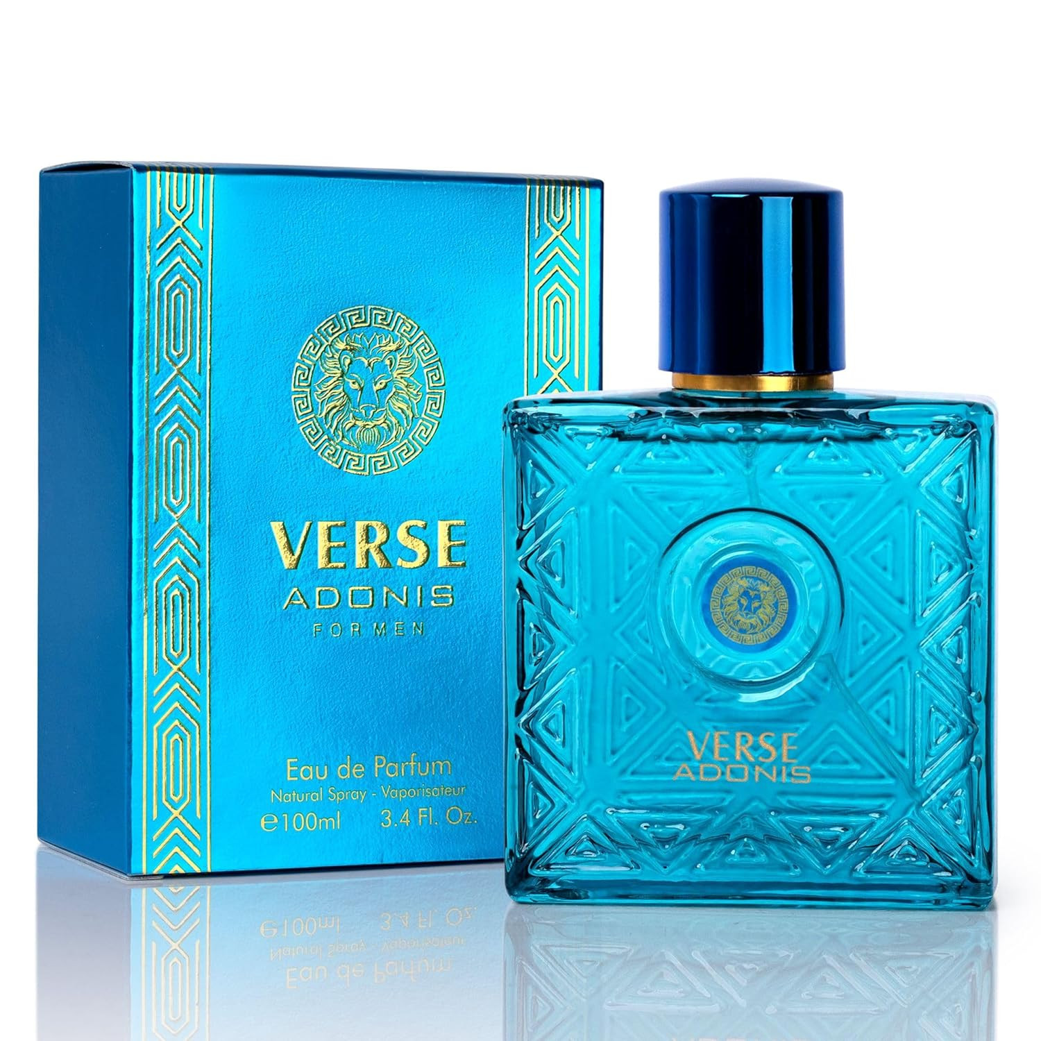 Novoglow Verse Adonis Eau De Parfum for Men 3.4oz 100ml Woody Floral Scent