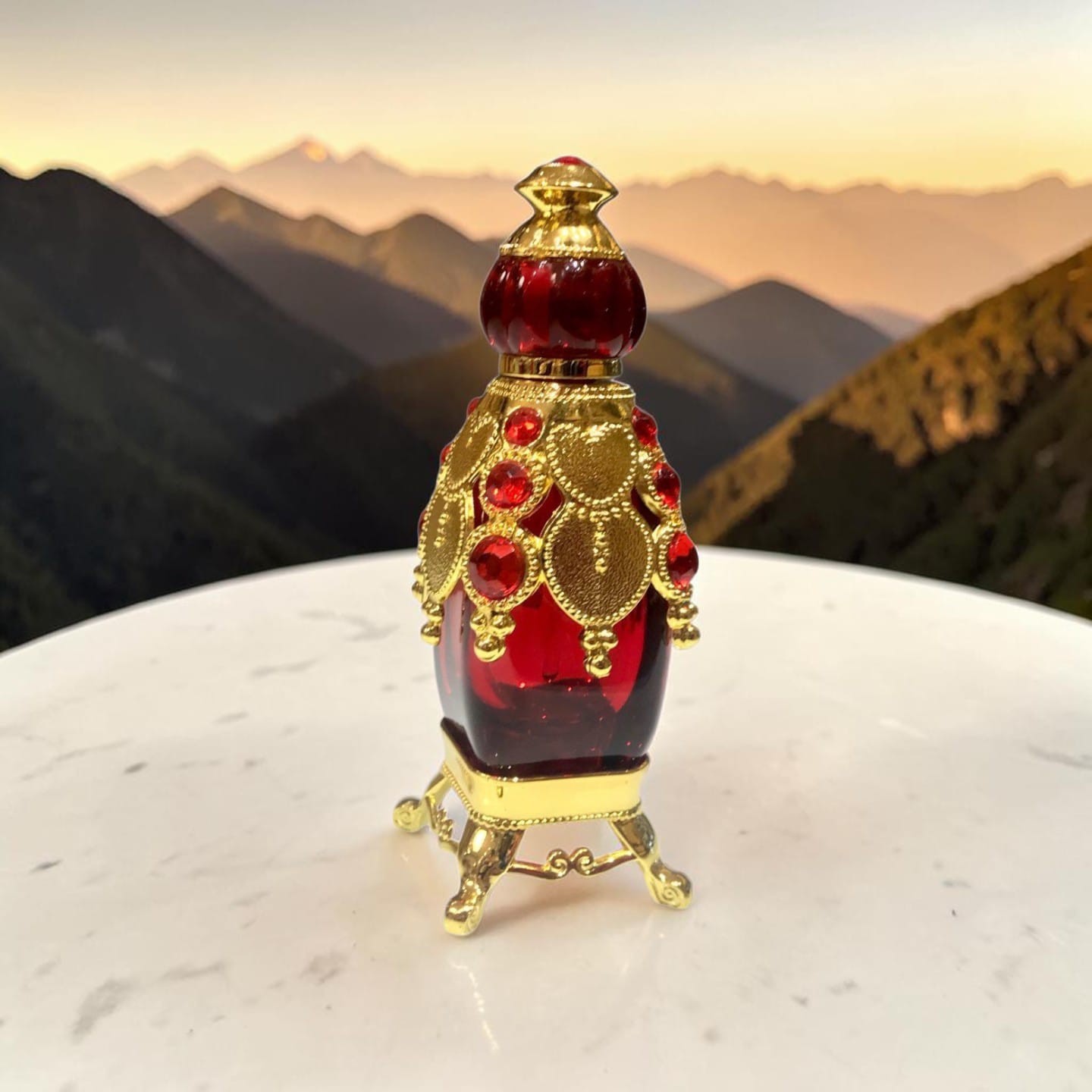 Purple Oud Attar, Oriental Oud with Saffron & Pink 25 ml