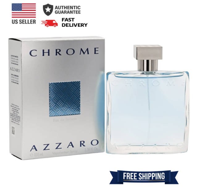 CHROME by Loris Azzaro Cologne for Men EDT 3.3 / 3.4 oz New in Box