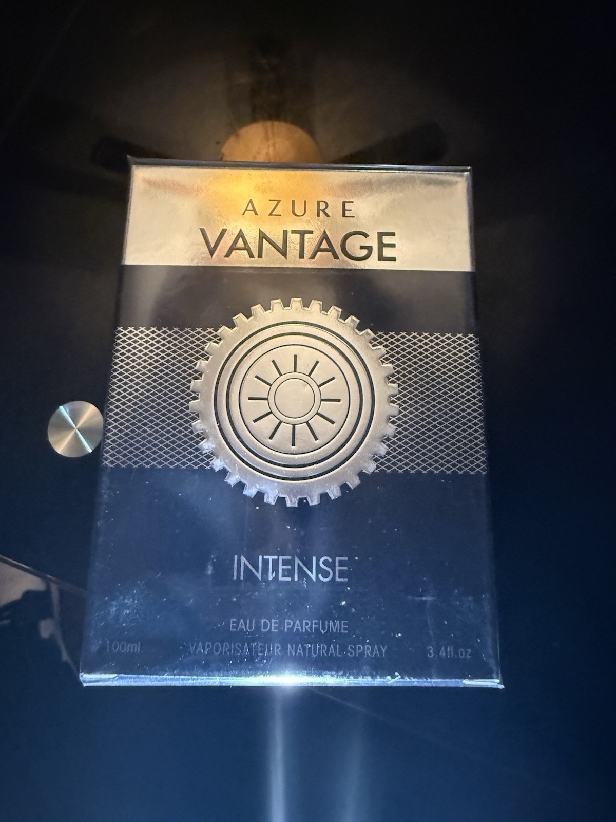 Azure Vantage Intense Eau de Parfum Spray, 3.4 fl oz Regular Size