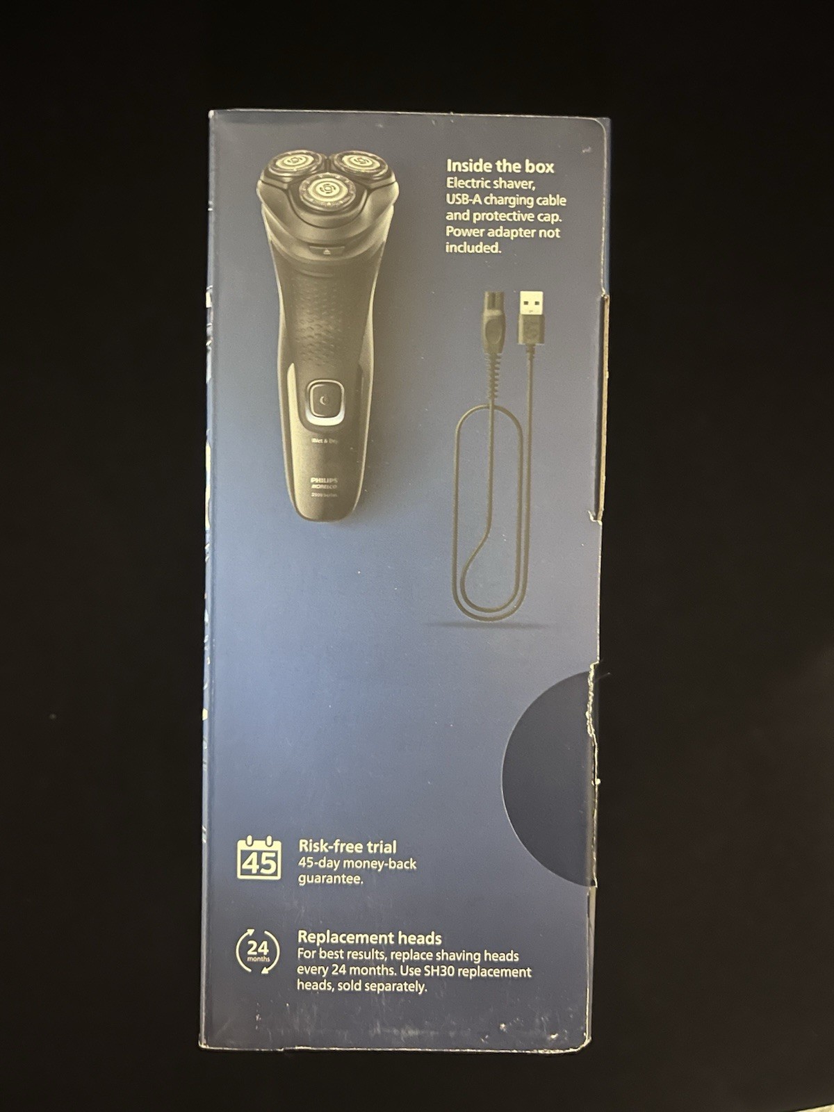 Philips Norelco Men’s Wet Dry Electric Shaver Open Box New