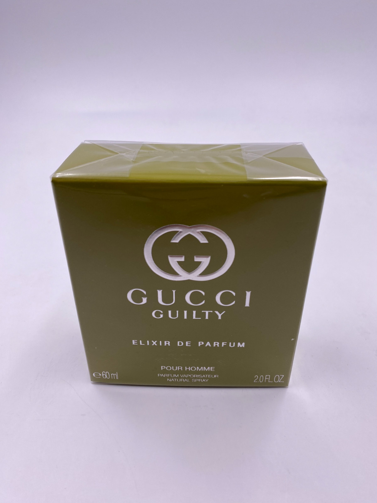 Guilty Elixir De Parfum Pour Homme 2.0 oz 60Ml Parfum New In Box For Men