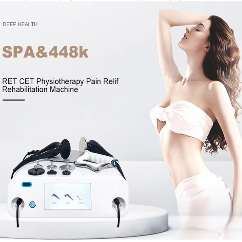 Professional 448K RF Skincare Machine Body Contouring Muscle Relaxation Spa