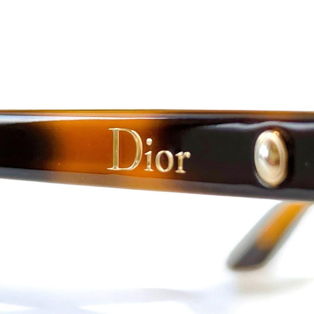 Dior Montaigne 16F NA3 Havana Eyeglasses Frame Unisex Square Glasses Authentic