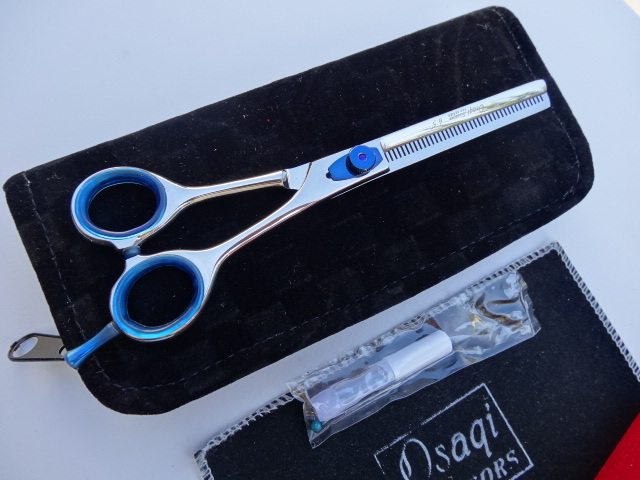 Money back Warranty_ 6.5″ Hairdressing Thinning Scissors shear/Japanese Steel