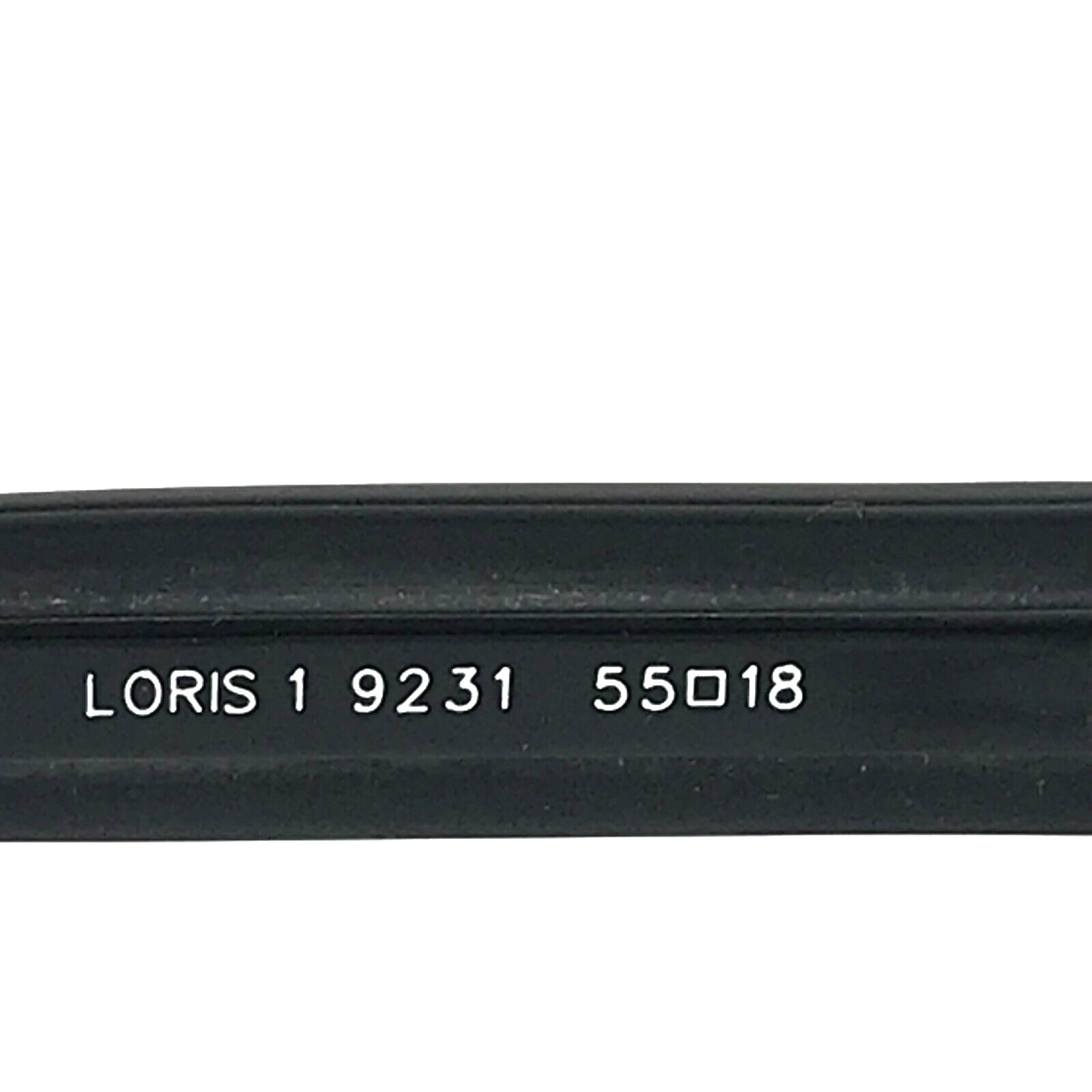 Face a Face Eyeglasses Frames Loris 1 9231 Black Blue Rectangle 55-18-135