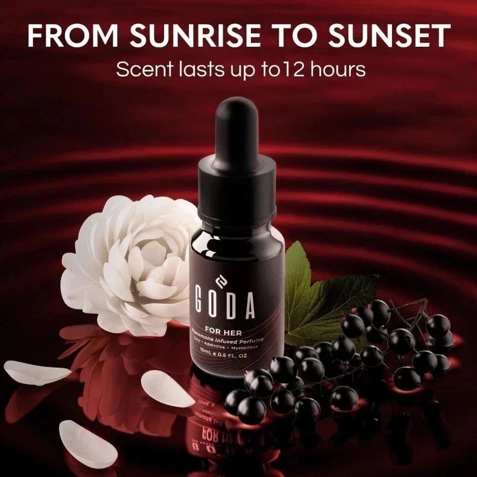 GODA For Her Pheromone Perfume For Women Long-Lasting 15ml NEW