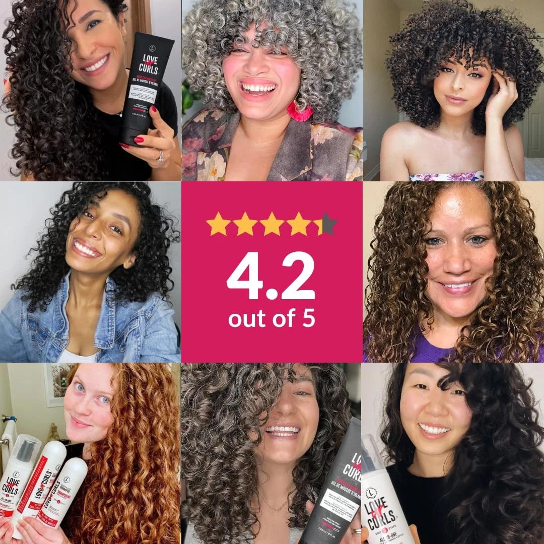 – Shampoo, Conditioner, Curly All In One Styler to repair, define and hydrate…