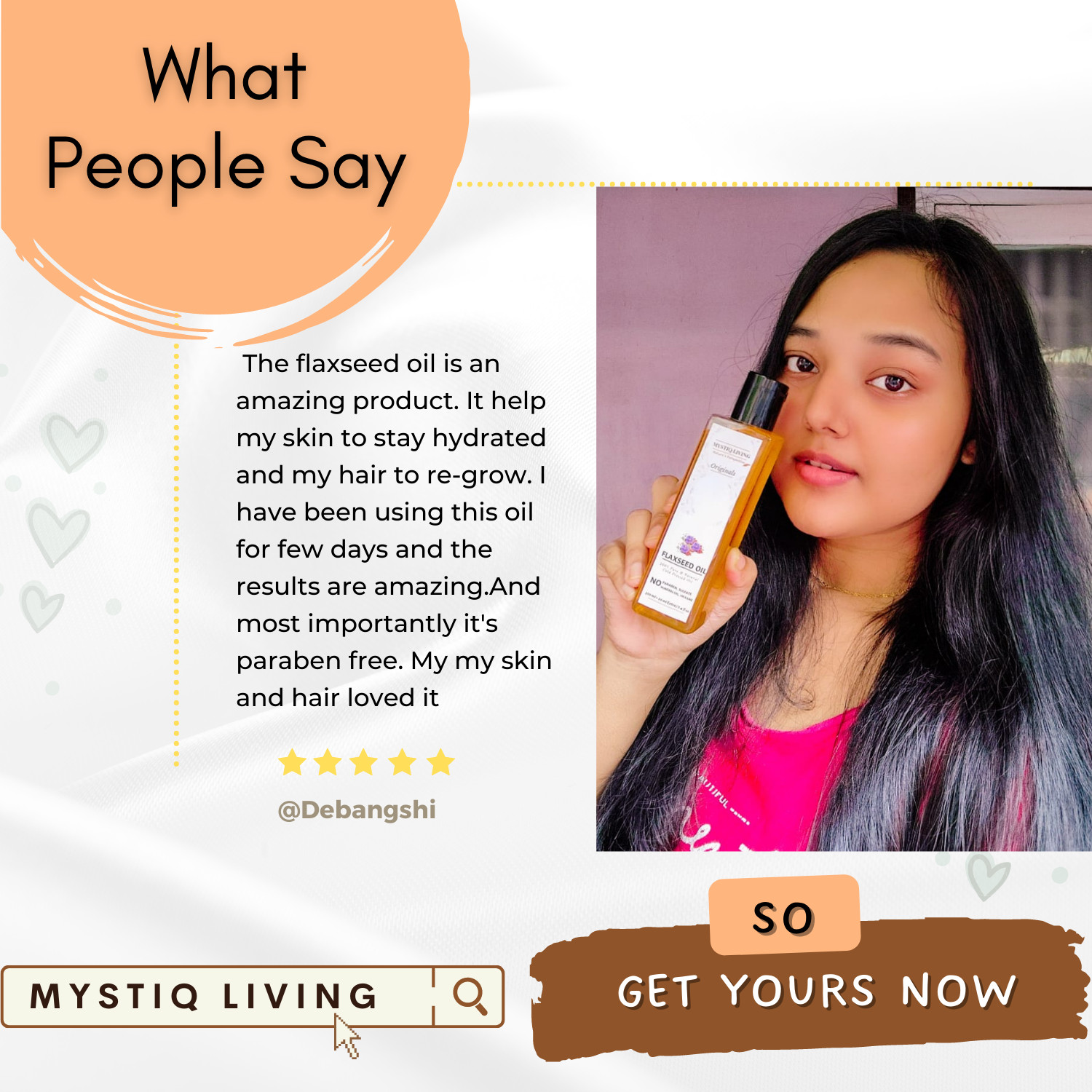 Mystiq Living Originals – Flaxseed Oil – 200 ML