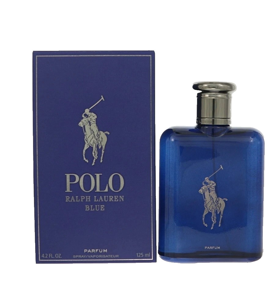 Polo Blue by Ralph Lauren 4.2 Oz PARFUM Men’s Spray New & Sealed