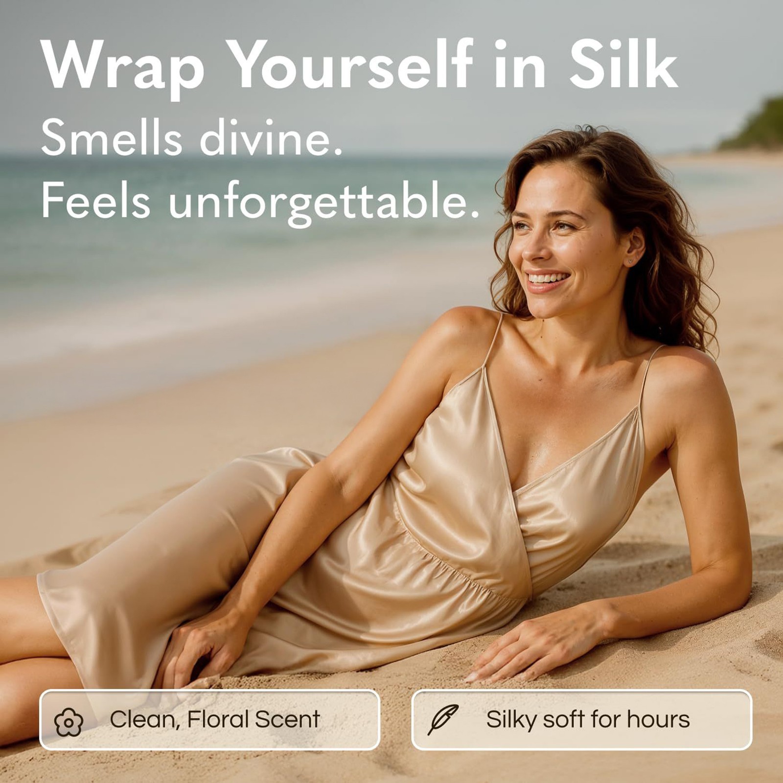 GODA Silk Body Oil Women Firming Anti Aging MoisturizerFormulaShowerOil1.7oz