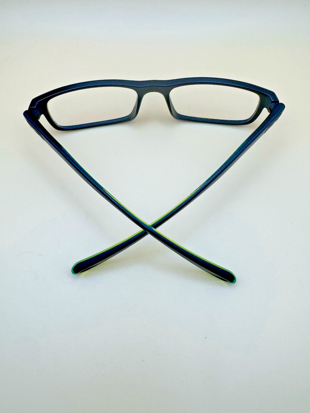 Nike Live Free 7090 010 Matte Black Green Eyeglasses Frames 53-17 140 Men