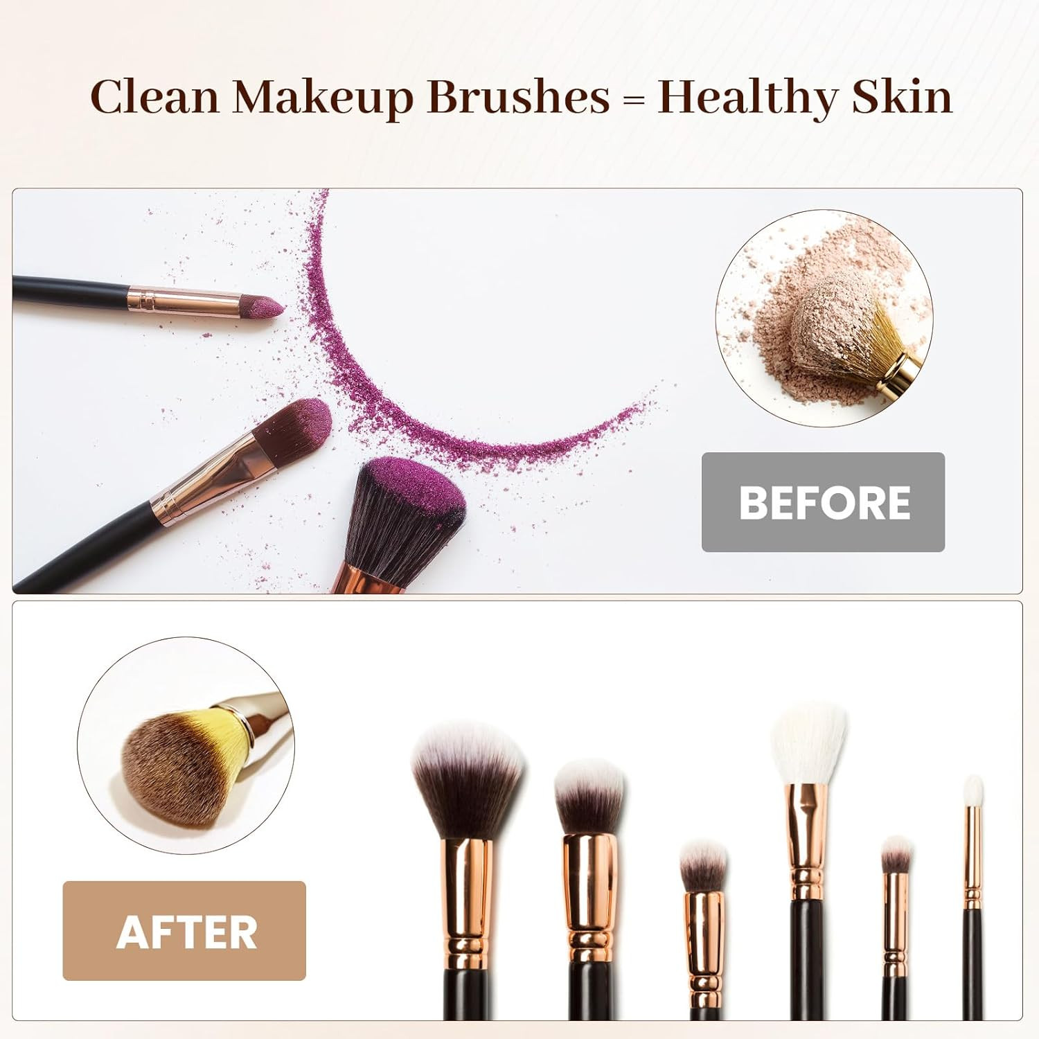 Electric Makeup Brush Cleaner and Dryer Machine – Super Fast Clean and Dry Make
