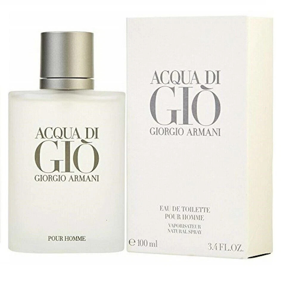 Giorgio Armani Acqua Di Gio 3.4 oz Men’s Eau de Toilette Spray New & Sealed
