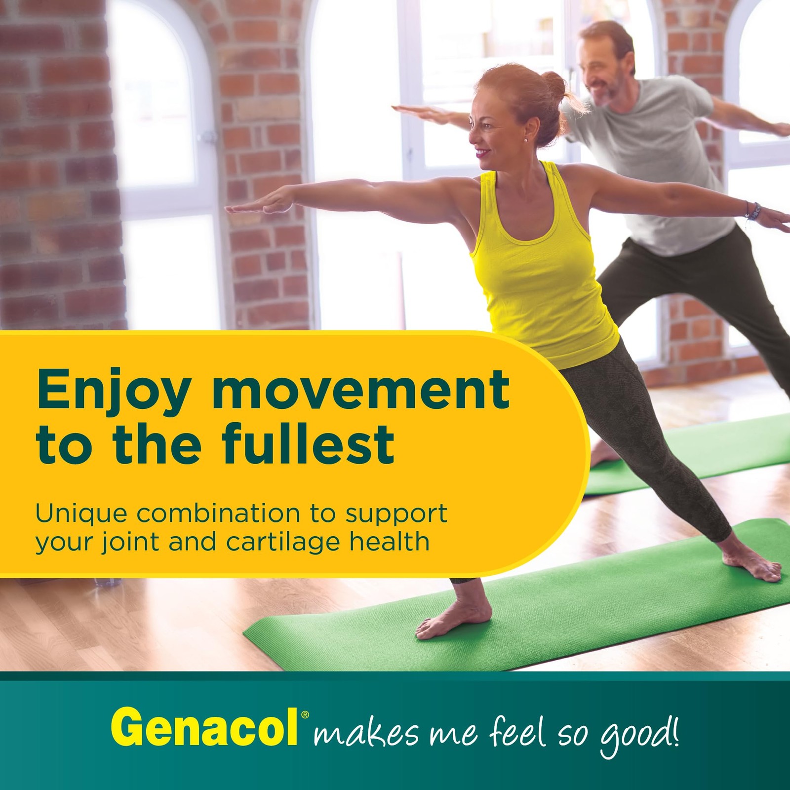 Genacol Plus – Glucosamine and Collagen Supplement, 90 Count (Pack of 1)
